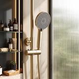 Duschgarnitur PREMIUM Rea Maxim Brush Gold