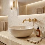 Wall Mounted faucet REA Venti Gold