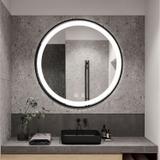 Spiegel LED 100cm MMJ Black