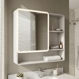 LED mirror cabinet M1016-70 70x65
