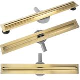 Linijski odtok REA Neox Slim pro Brush Gold 100