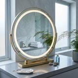 Spiegel LED MAKE-UP L.Gold 50 cm