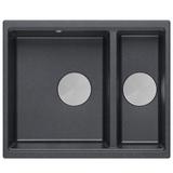 Granitspülbecken Logan 150 Black Metallic