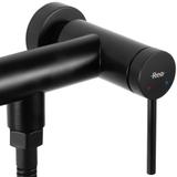 Tuš pipa REA Clif Black Matt