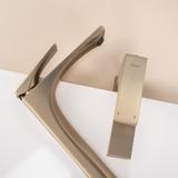 Bathroom faucet PREMIUM Rea Joe Brush Gold High