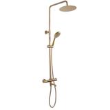 Coloana de dus cu termostat REA Lungo Gold Brush