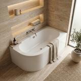 Acryl Eckbadewanne Rea Orion Right 170cm
