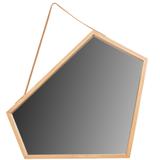 Spiegel mit Ledergürtel 49 cm YMJZ20216
