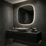 Spiegel LED 70x70cm TOP