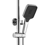 Duschgarnitur mit Thermostat REA ROB Chrome