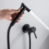 Bidetarmatur Lungo Loop Black