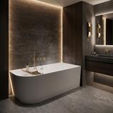 Eckbadewanne aus Acryl REA Bellanto Slim 150 Right