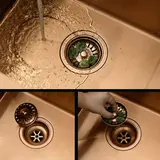 Diskho i rostfritt stål REA Joel BRUSH COPPER