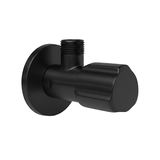 Kotnični ventil 02  1/2" x 3/8" Black