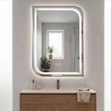 Specchio LED ZONE 70X50 BRUSH GOLD