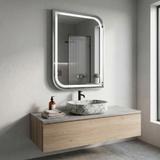 Зеркало LED ZONE 80x60 BRUSH NICKEL