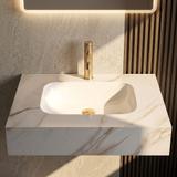 Wandwaschbecken REA Aresa Grey Gold 70