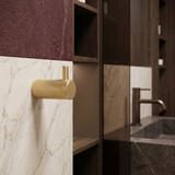 Badezimmerhaken A62305BG OTTO Brush Gold