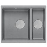 Granitspülbecken Logan 150 Grey Metallic