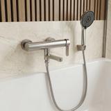Wannenarmatur Rea Arcos Brushed Nickel