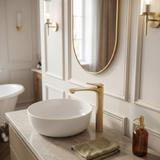 Robinet de lavabo PREMIUM Rea Vision Brush Gold High