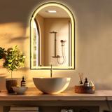 Miroir LED 60x100cm DASH BLACK