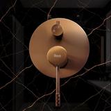 Shower system Rea Lungo Diamond Brush Copper + BOX