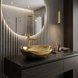 Aufsatzwaschbecken Rea Sofia Gold
