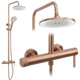 Duschgarnitur Rea Rivo Brush Copper