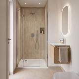 shower tray Rea Belmond White 80x80 Titan