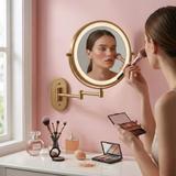 Mirror LED Glow Old Gold