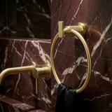 Bathroom hanger Ring 81307 Virro Brush Gold