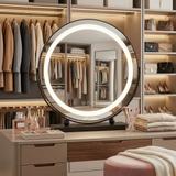 Mirror LED MAKE-UP Black 40 cm