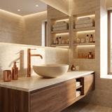 Waschbeckenarmatur Rea  Venti Copper high