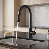 Смеситель кухонный Rea Fresh Touch Black Matt