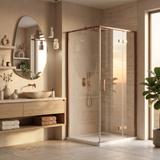 Duschkabine Rea Bruno 90x90 Brush Copper