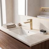 Tvättställsblandare PREMIUM REA Maxim Brush Gold Low