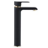 Waschbeckenarmatur REA Bloom Black Gold high