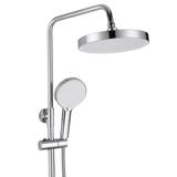 Shower set REA BLOOM WHITE CHROME
