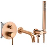 Wannenarmatur  Rea Lungo Brush Copper + Box