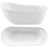 Freistehende Badewanne Rea Orte 180