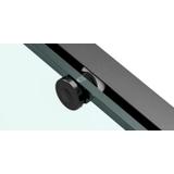 Duschkabine SOLAR BLACK MAT 100x80
