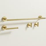 Badezimmer-Accessoire-Set Ari Gold  4-teilig