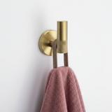 Badezimmer-Accessoire-Set GRID Brush Gold 4-teilig