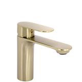 Waschbeckenarmatur Rea Drop Brush Gold low