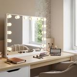 Spiegel LED HOLLYWOOD White 80x60