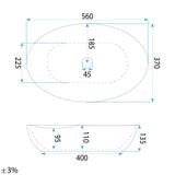 Aufsatzwaschbecken Rea Emilia Grid