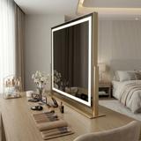 Spiegel LED STUDIO L.Gold 58x45
