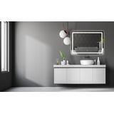 Spiegel LED 80x60cm P10407