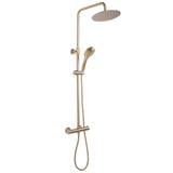 Duschgarnitur mit Thermostat REA VINCENT Gold Brush